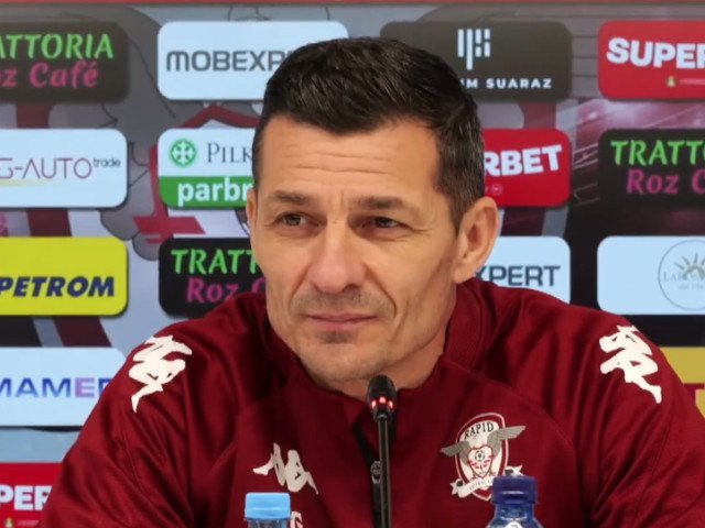 Rapid, în așteptarea play-off-ului: Gâlcă a comentat lupta pentru ultimele locuri Antrenorul Rapidului, Constantin Gâlcă, a vorbit despre lupta strânsă pentru ultimele locuri de play-off în SuperLiga, în contextul în care echipa sa se pregătește pentru meciul cu Unirea Slobozia