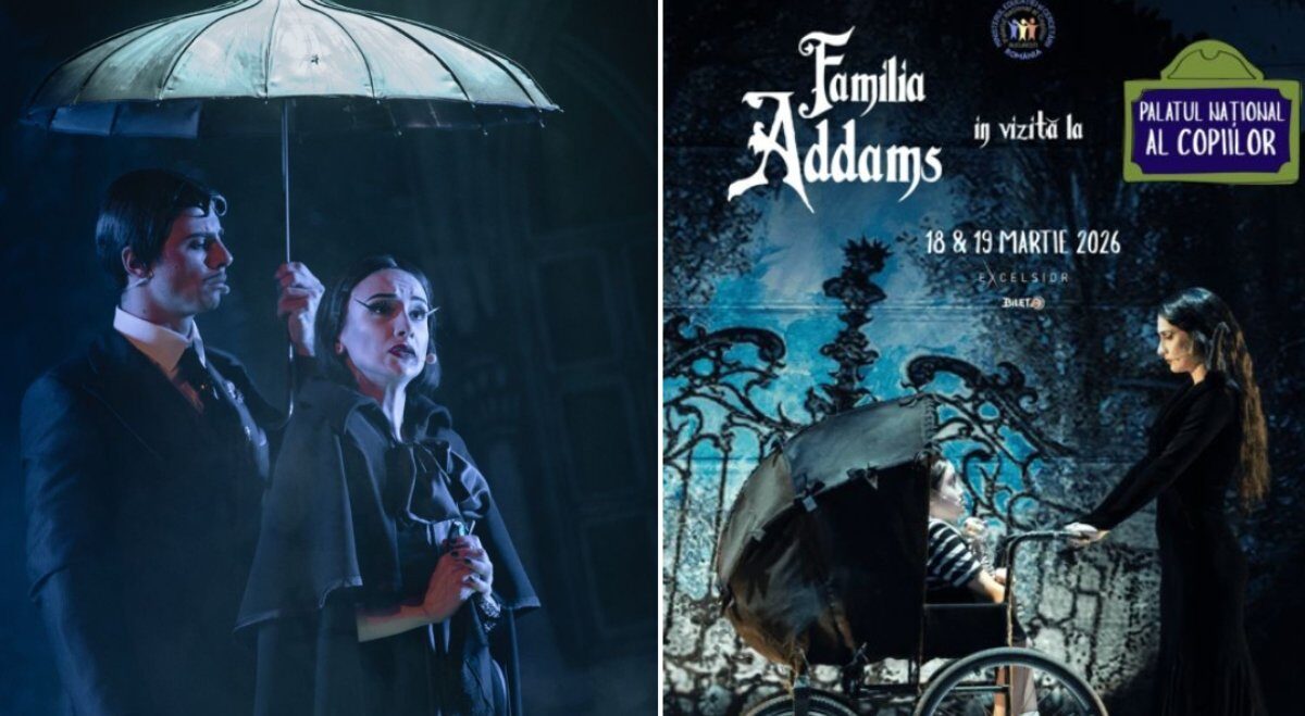 Musicalul „Familia Addams” revine pe scena bucureșteană în 2026 Musicalul „Familia Addams”, regizat de Răzvan Mazilu, va avea două reprezentații speciale la Palatul Național al Copiilor în martie 2026