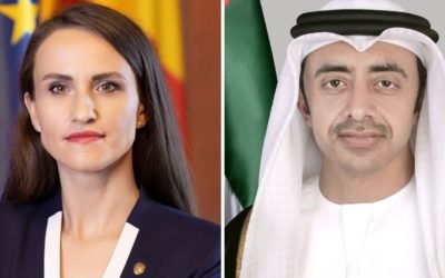 Oana Țoiu discută cu omologul său din Emiratele Arabe Unite despre situația românilor în regiunea afectată de atacurile Iranului Ministrul român de Externe, Oana Țoiu, a discutat luni cu șeicul Abdullah bin Zayed Al Nahyan din Emiratele Arabe Unite (EAU) despre atacurile Iranului în regiune și despre situația cetățenilor români aflați în EAU