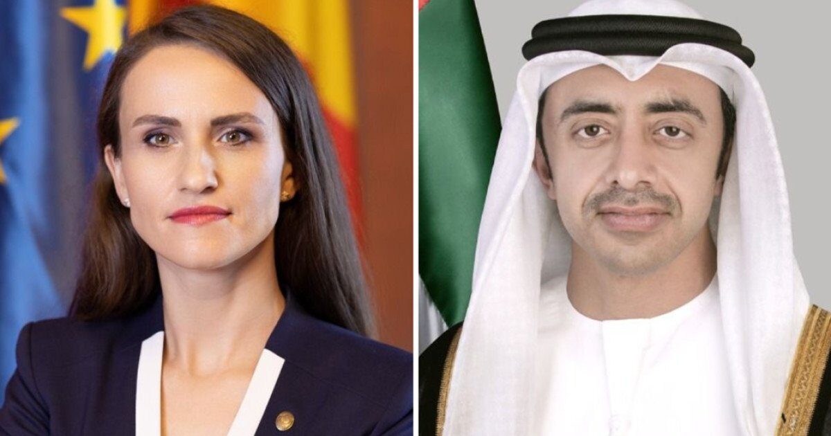 Oana Țoiu discută cu omologul său din Emiratele Arabe Unite despre situația românilor în regiunea afectată de atacurile Iranului Ministrul român de Externe, Oana Țoiu, a discutat luni cu șeicul Abdullah bin Zayed Al Nahyan din Emiratele Arabe Unite (EAU) despre atacurile Iranului în regiune și despre situația cetățenilor români aflați în EAU