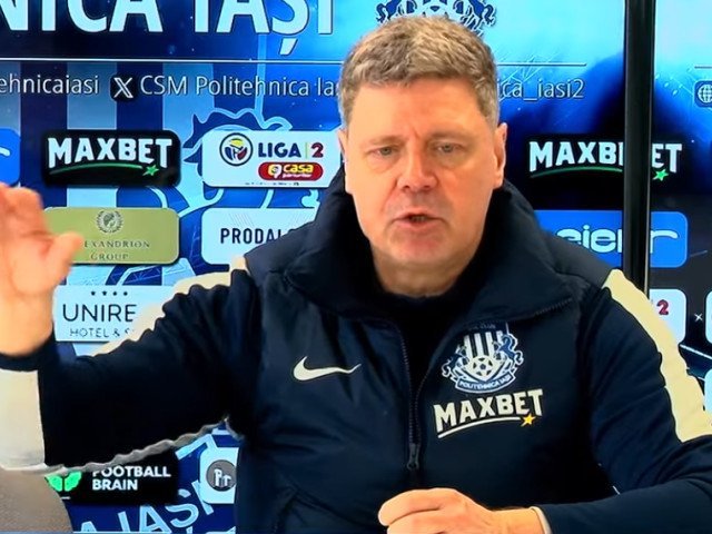 Selymes, furios după o victorie categorică a Iașiului Poli Iași a învins categoric echipa Câmpulung în Liga 2, cu scorul de 6-1, însă antrenorul Tibor Selymes a fost nemulțumit de prestația elevilor săi din prima repriză