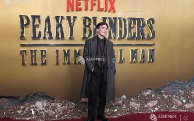 Reuniune „Peaky Blinders” la Birmingham: Premiera filmului cu Cillian Murphy și o galerie de vedete Birmingham a fost, luni seară, centrul atenției pentru fanii serialului „Peaky Blinders”
