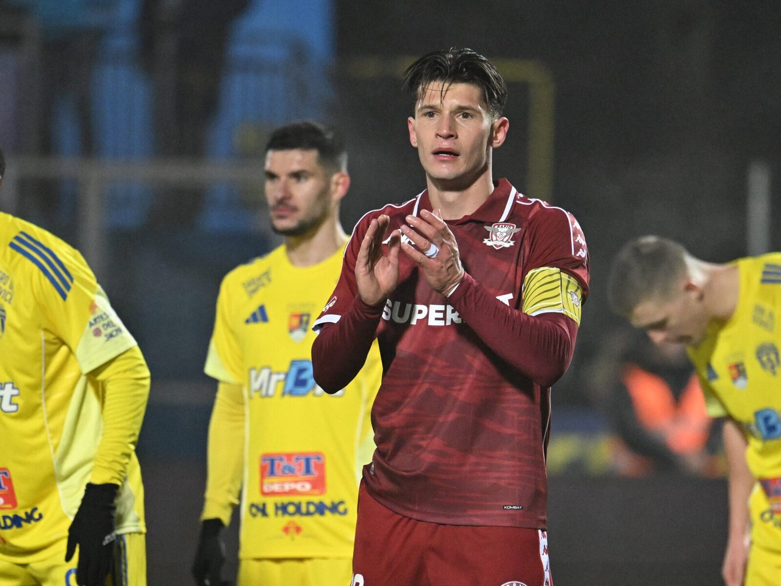 Alex Dobre, concentrat pe Rapid după victoria cu Slobozia Rapid București a învins Unirea Slobozia cu scorul de 2-1, într-un meci din cadrul Superligii