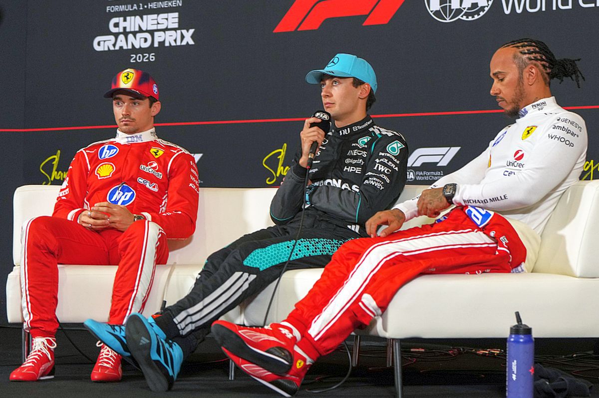 După spectaculoasa cursă sprint, Russell, Leclerc și Hamilton s-au pus de acord: „Chiar a fost!”