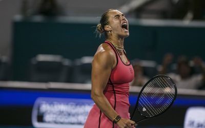 Aryna Sabalenka se califică în finala Miami Open, după o victorie categorică în fața Elenei Rybakina Aryna Sabalenka, numărul unu mondial, a învins-o pe Elena Rybakina, numărul doi mondial, cu scorul de 6-4, 6-3, în semifinala turneului Miami Open