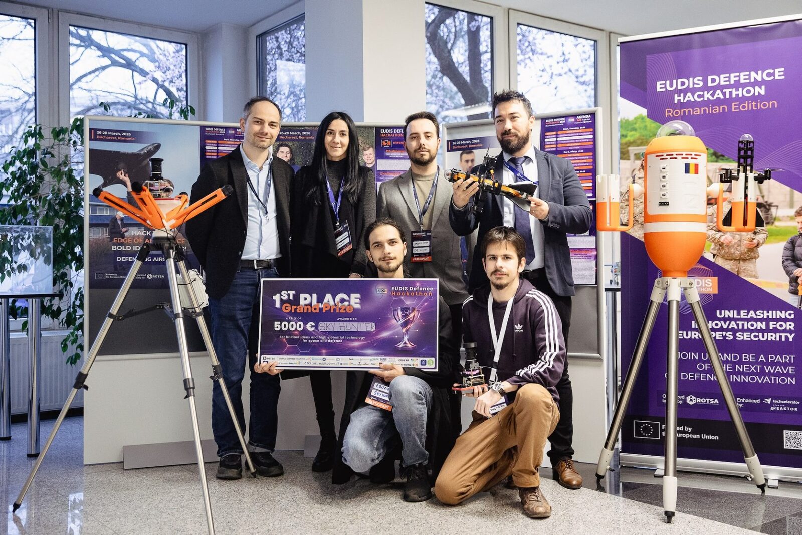 Un sistem de apărare aeriană, premiat cu 5000 EUR la EUDIS 2026