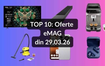 eMAG pregătește o serie de oferte variate eMAG a lansat o nouă serie de oferte, incluzând o gamă largă de produse, de la electrocasnice și electronice la gadget-uri