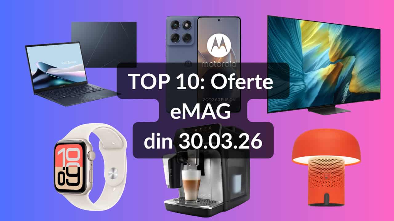 Gadget-uri recomandate de la un magazin online Un magazin online local a prezentat o selecție de gadget-uri și electrocasnice, de la smartwatch-uri Apple până la televizoare OLED Samsung