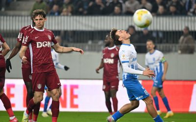 Universitatea Craiova a învins CFR Cluj, scor 3-1, după prelungiri, și s-a calificat în semifinalele Cupei României