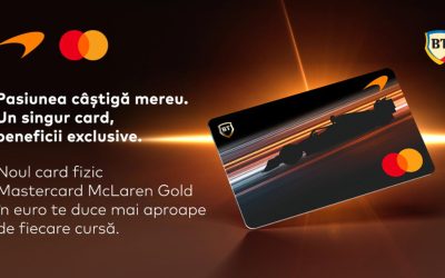 Banca Transilvania lansează un card de credit dedicat fanilor formulei 1 Banca Transilvania (BT) a anunțat lansarea unui nou card de credit, de această dată o colaborare cu McLaren și Mastercard