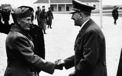 Documente secrete ale lui Mussolini, pregătite pentru licitație, recuperate de autorități Cinci file scrise de mână de Benito Mussolini, destinate pregătirii întâlnirii cu Adolf Hitler din 1944, au fost descoperite și confiscate de carabinieri în Italia