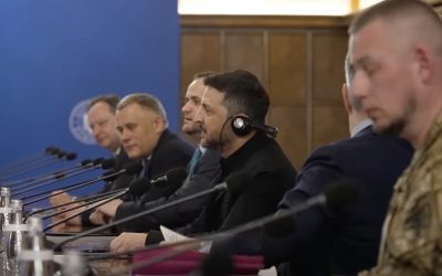 Miruță și Zelenski, vizită oficială la baza aeriană Borcea