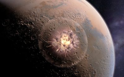 Microbi marțieni? Un nou experiment aduce mai aproape teoria vieții extraterestre Oamenii de știință au realizat un experiment ce sugerează că viața pe Pământ ar fi putut proveni de pe planeta Marte, transportată de meteoriți