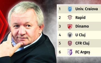 Porumboiu critică dur arbitrajul și o vede pe Universitatea Craiova favorită la titlu Sezonul regulat al SuperLigii se apropie de final, iar atenția se îndreaptă către lupta pentru titlu și eventualele greșeli de arbitraj