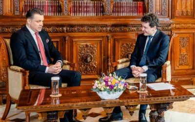 Ce subiecte a abordat nicușor dan cu ambasadorul moldovei