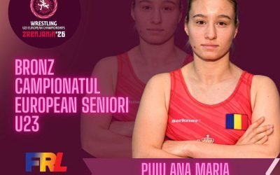 Ana Maria Puiu, bronz la Europenele de lupte U23