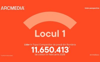 ARCMEDIA domină piața media digitală din România, pentru a treia lună consecutiv Grupul ARCMEDIA, condus de jurnalistul și antreprenorul Radu Budeanu, își consolidează poziția de lider pe piața media digitală din România