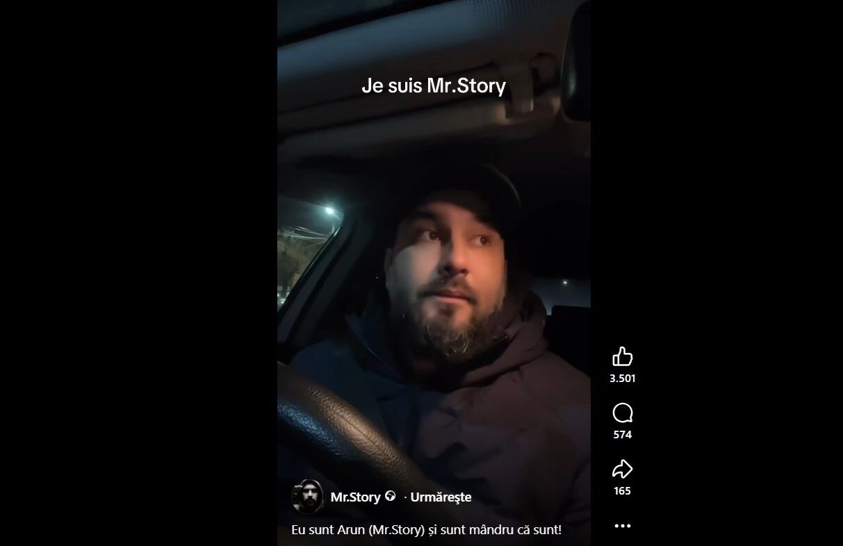 Mr. Story se dezvăluie după articolul G4Media, confirmând identitatea