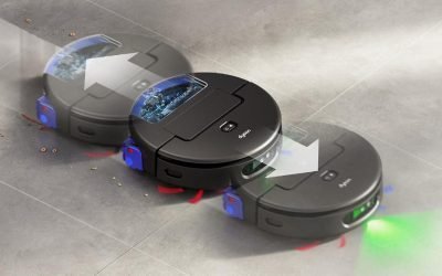 Dyson intră pe piața aspiratoarelor robot cu un model inteligent capabil de aspirare și spălare Dyson a lansat noul aspirator robot Spot+Scrub Ai, un dispozitiv care combină aspirarea uscată cu spălarea umedă