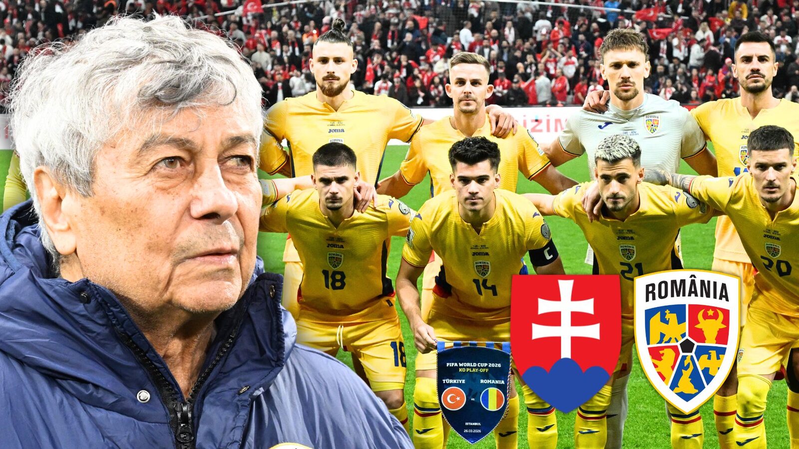 Mircea Lucescu dictează primul „11” al României pentru amicalul cu Slovacia, de pe patul de spital Selecționerul Mircea Lucescu, deși nu va fi prezent pe banca tehnică, a stabilit echipa de start a României pentru meciul amical cu Slovacia