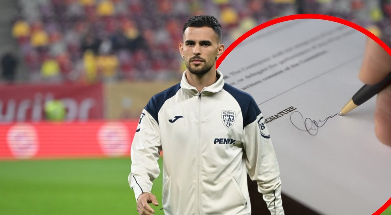 Marin a semnat cu echipa dorită, deși era curtat de Sevilla