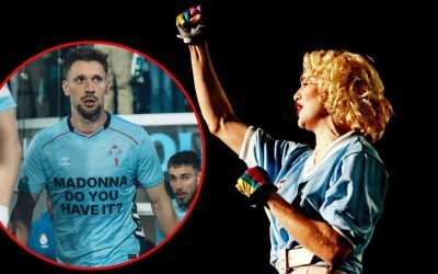 Moment inedit la Vigo: Jucătorii lui Celta omagiază Madonna Înainte de meciul cu Real Madrid, jucătorii echipei spaniole Celta Vigo au intrat pe teren cu un gest neașteptat