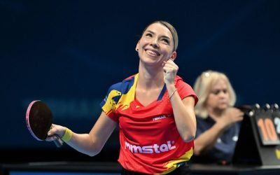 Victorie pentru Bernadette Szocs la Cupa Mondială de la Macao; Eduard Ionescu, învins de liderul mondial Macao, China – Bernadette Szocs a debutat cu dreptul la Cupa Mondială de tenis de masă de la Macao, obținând o victorie clară în fața sportivei algeriene Tania Morice