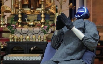 Iată câteva variante:

Japonia: Robot AI „Buddharoid” pentru îndrumare spirituală, testat. (55 caractere)
Robot-călugăr AI „Buddharoid” testat în Japonia pentru spiritualitate. (65 caractere)
Japonia testează AI-ul „Buddharoid”, un robot pentru consiliere spirituală. (68 caractere)