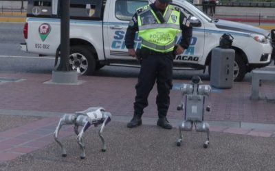 Venezuela: Câini robot în patrulele poliției, proiect „smart city”