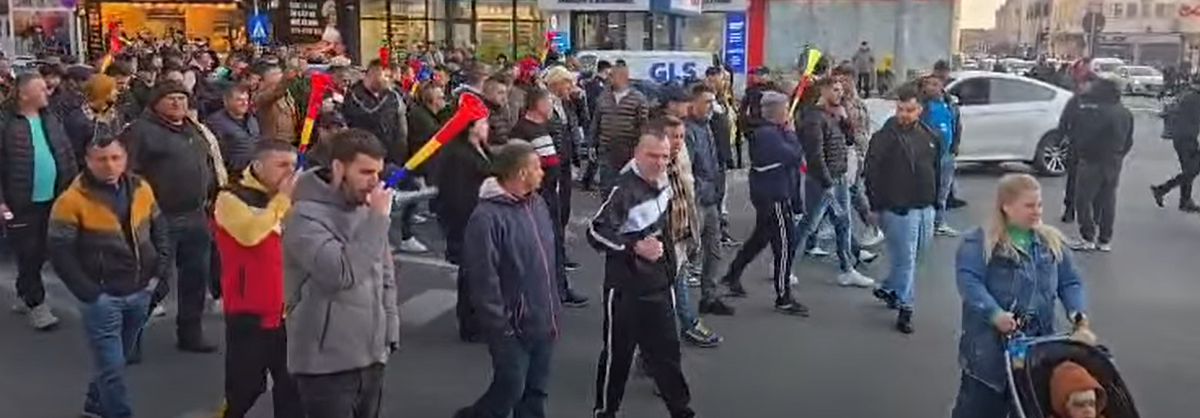 Protest al minerilor de la complexul energetic oltenia