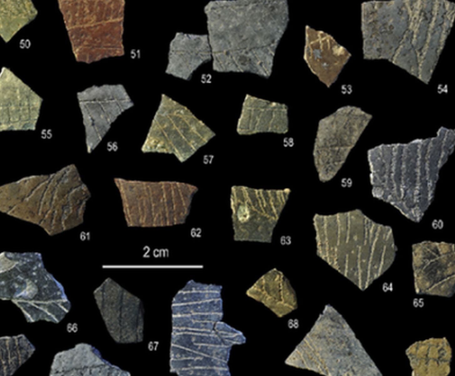 Cele mai vechi modele geometrice create de om, descoperite pe ouă de struț vechi de 60.000 de ani Oamenii de știință au descoperit cele mai vechi modele geometrice create de om, gravate pe fragmente de ouă de struț vechi de aproximativ 60.000 de ani