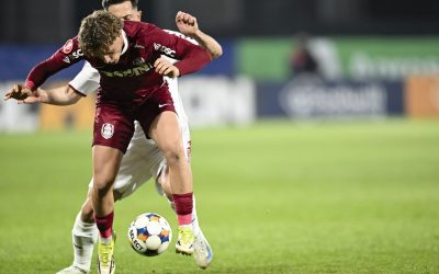CFR Cluj învinge Rapidul într-un meci spectaculos și se apropie de titlu Cluj-Napoca, 20 martie 2026 – CFR Cluj a învins Rapidul cu scorul de 1-0 într-un meci tensionat, disputat în runda a doua a play-off-ului Superligii