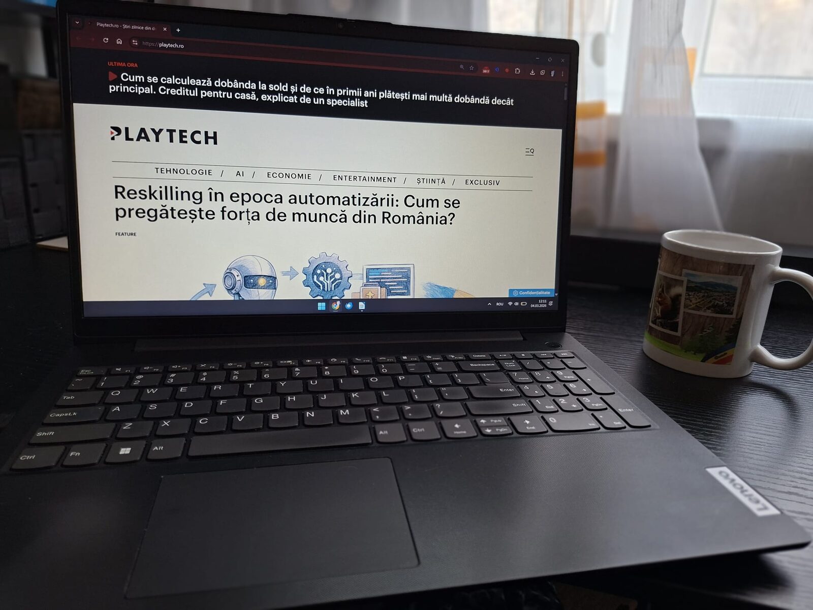 Afișează procentul bateriei pe laptopul cu Windows 11: Cum activezi funcția simplă Utilizatorii de laptopuri cu sistemul de operare Windows 11 pot afișa permanent procentul bateriei în bara de activități, fără a mai fi nevoie să dea click pe iconița aferentă