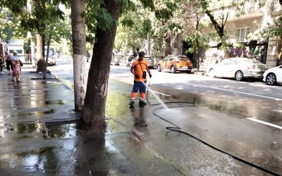 Curățenie de primăvară și dezinsecție în sectorul 2
