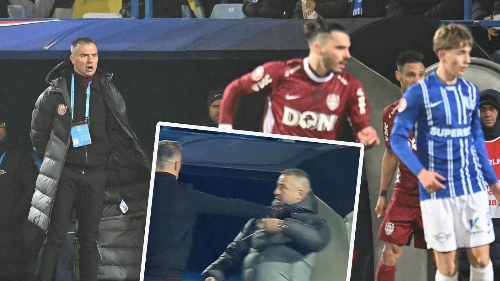 Pancu, probleme medicale după Farul – CFR cluj: „s-a enervat”. Conflictul cu Panin, „spor de periculozitate”