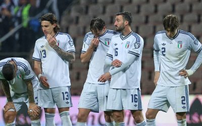 Italia, din nou absentă de pe scena mondială Italia, cvadruplă campioană mondială, traversează o perioadă extrem de dificilă în fotbal