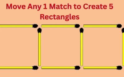 Provocare mentală: Poți transforma trei pătrate în cinci dreptunghiuri cu o singură mișcare? Un nou test de inteligență pune la încercare capacitatea de concentrare și gândirea laterală