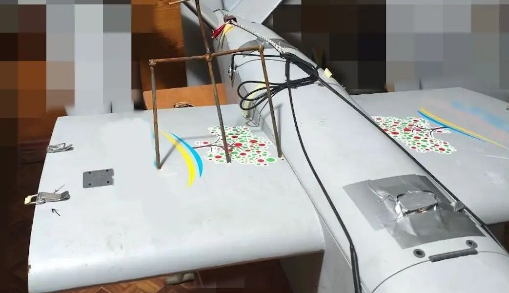 O dronă ucraineană a aterizat cu un „pasager” inedit