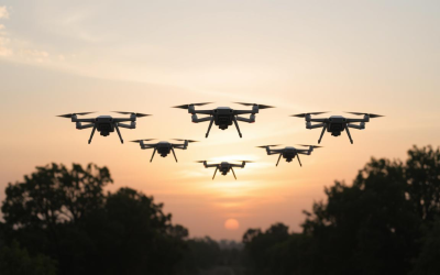 Roiurile de drone, o nouă realitate a conflictelor militare În războiul din Ucraina, utilizarea dronelor a evoluat rapid, de la aparate singulare la „roiuri” capabile să atace ținte coordonat