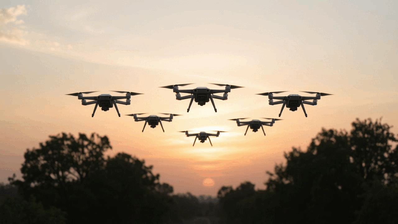 Roiurile de drone, o nouă realitate a conflictelor militare În războiul din Ucraina, utilizarea dronelor a evoluat rapid, de la aparate singulare la „roiuri” capabile să atace ținte coordonat