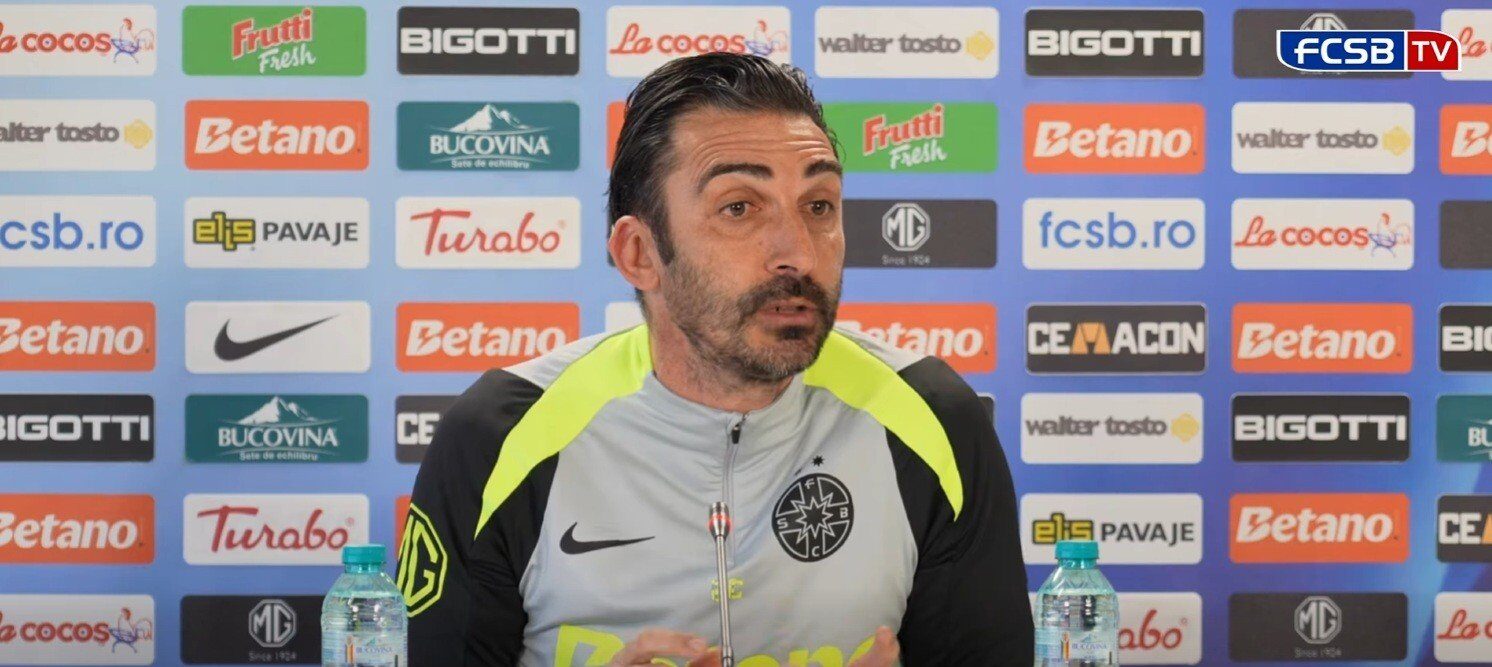 Charalambous, după ratarea play-off-ului: „Nu mai am nimic de demonstrat” Antrenorul FCSB, Elias Charalambous, a avut un discurs vehement la conferința de presă premergătoare meciului cu U Cluj, de pe Arena Națională