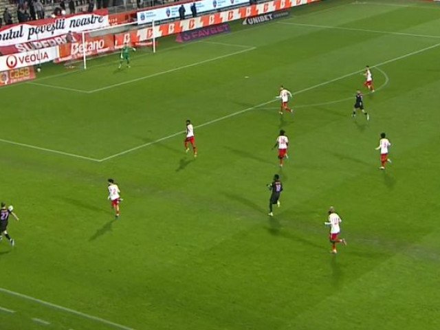 Uta – FCSB 1-3, scor final. Meciul, transmis acum pe DGS 1