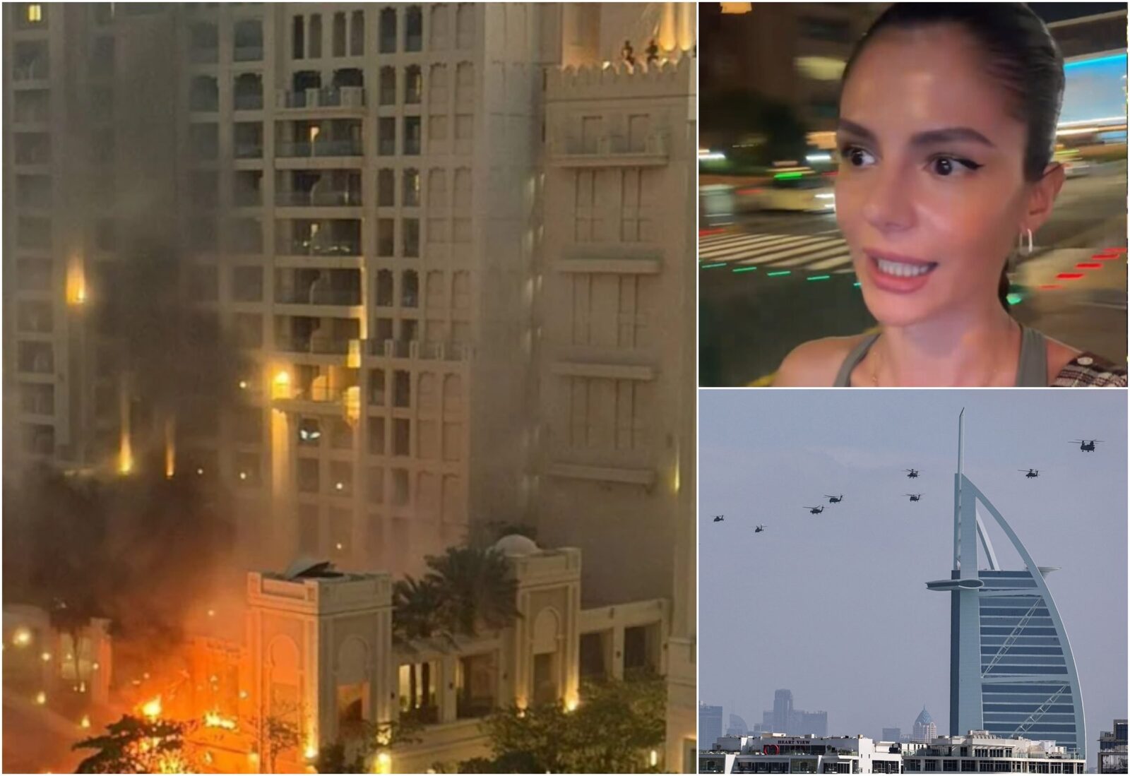 Româncă, martoră la atacul din Dubai: „Bubuiturile încă se aud”
