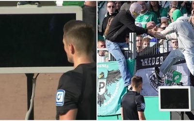 Un fan a sabotat VAR-ul într-un meci din liga a doua germană Un moment incredibil a avut loc în timpul unui meci din liga a doua germană, între Preussen Munster și Hertha Berlin