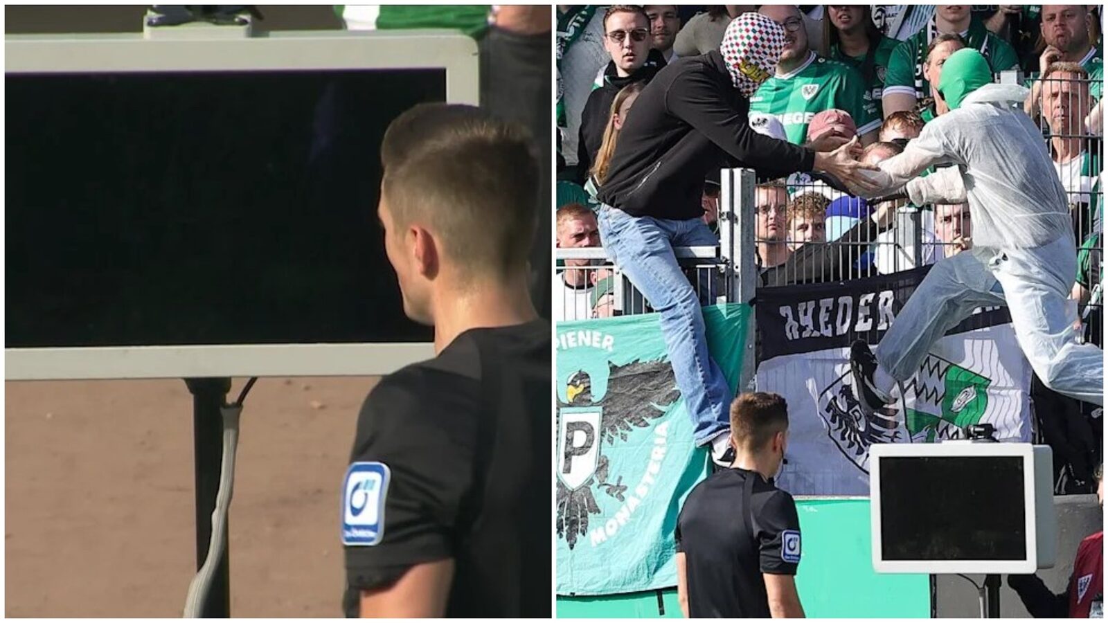 Un fan a sabotat VAR-ul într-un meci din liga a doua germană Un moment incredibil a avut loc în timpul unui meci din liga a doua germană, între Preussen Munster și Hertha Berlin