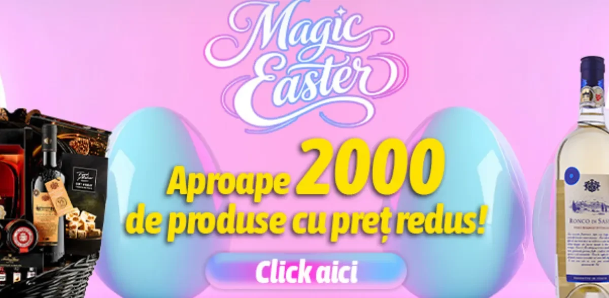 O gamă extinsă de produse cu reduceri de până la 50% este disponibilă la Finestore, în cadrul campaniei „Magic Easter”, lansată oficial pentru sărbătorile pascale