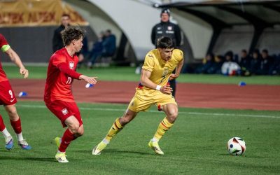 România u20, învinsă de Polonia u20 la târgoviște: Scor 0-1