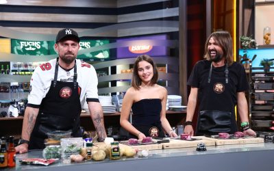 Tamaș, debut tv alături de fiică: Gabi și Dan Alexa, invitați la „Chefi la Cuțite”