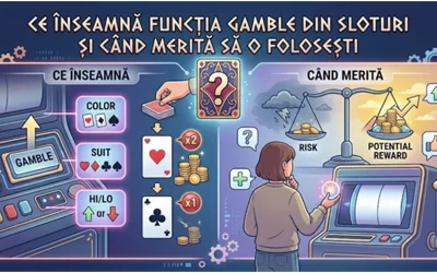 Ce este funcția gamble din sloturi și când să o folosești
