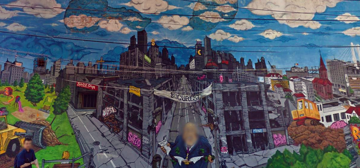 Război graffiti la București: Artă banksy vs. Tag-uri. Ciucu cere stoparea „bolii”